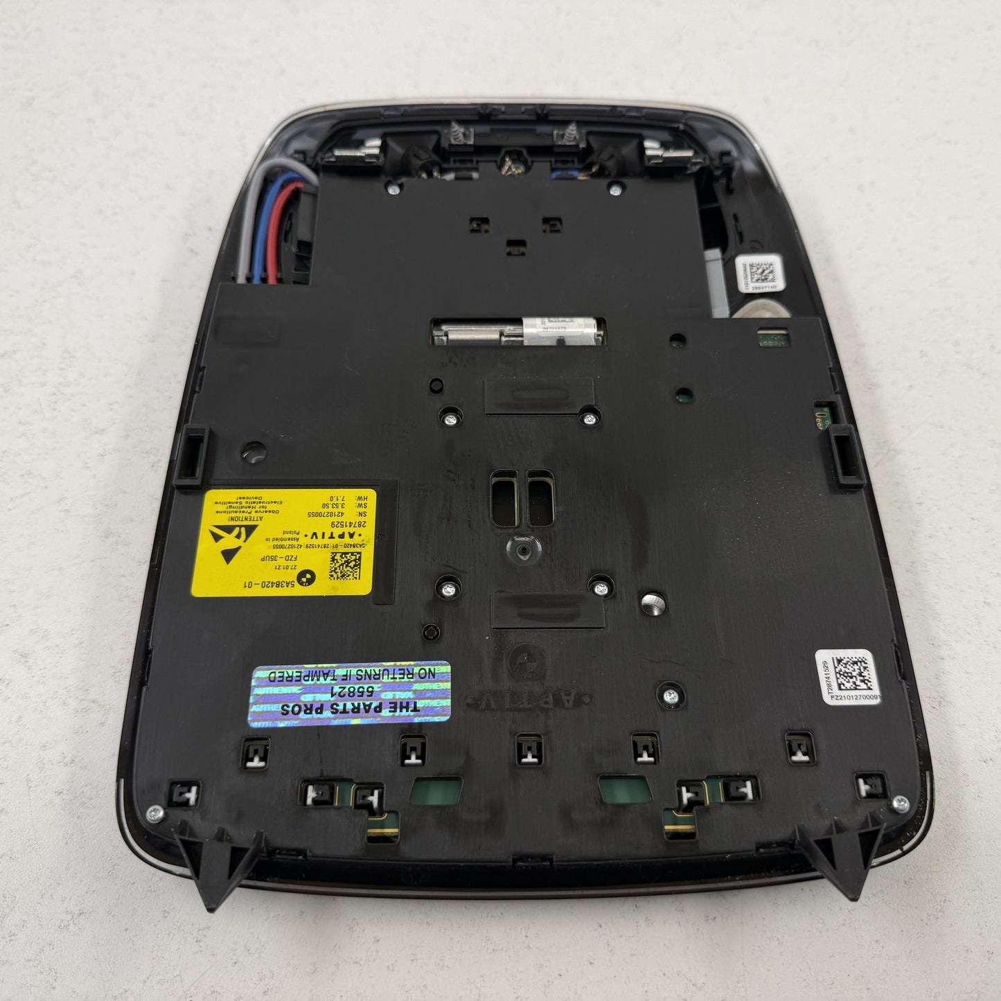 2021-2026 BMW M3 M4 G80 G82 Front Overhead Console Dome Light Panel Black OEM