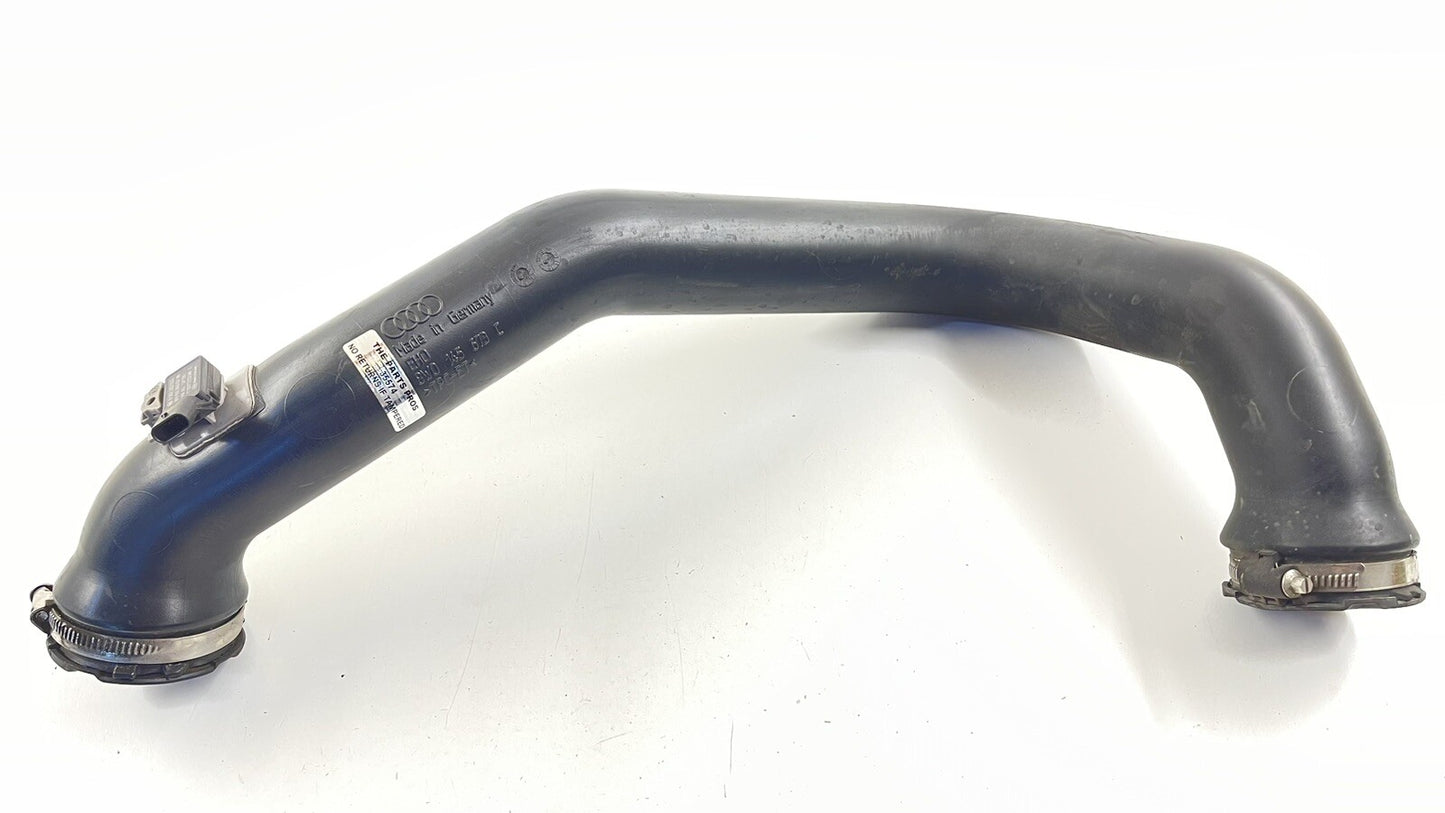 18-21 AUDI S4 S5 LEFT INTERCOOLER AIR CHARGE PRESSURE PIPE TUBE HOSE OEM