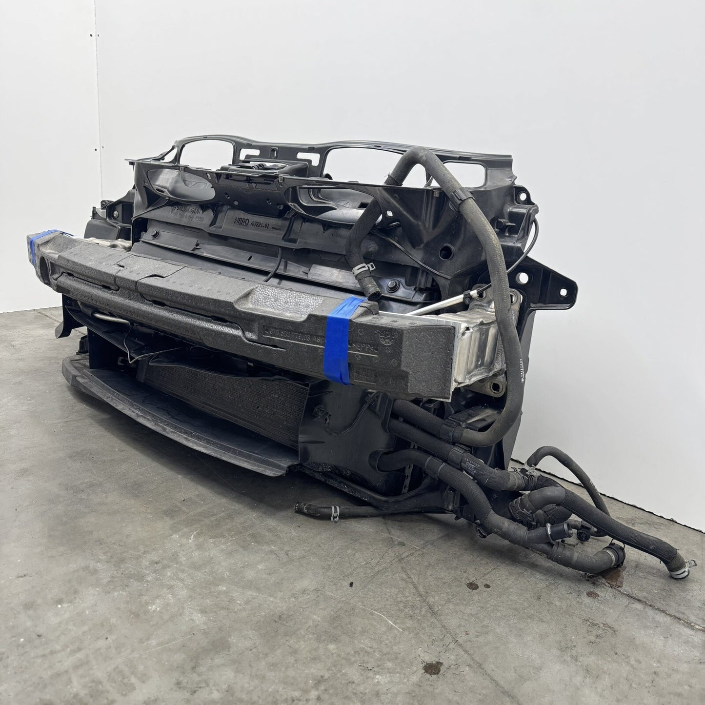 14-16 Porsche Panamera Hybrid Radiator Support Reinforcement Bar Assembly OEM