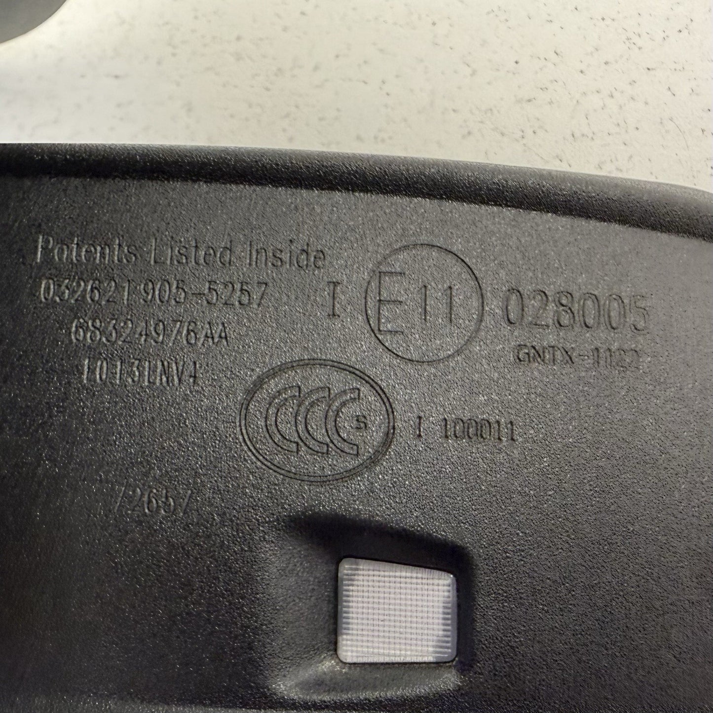 17-23 Dodge Challenger Interior Rear View Mirror Black OEM
