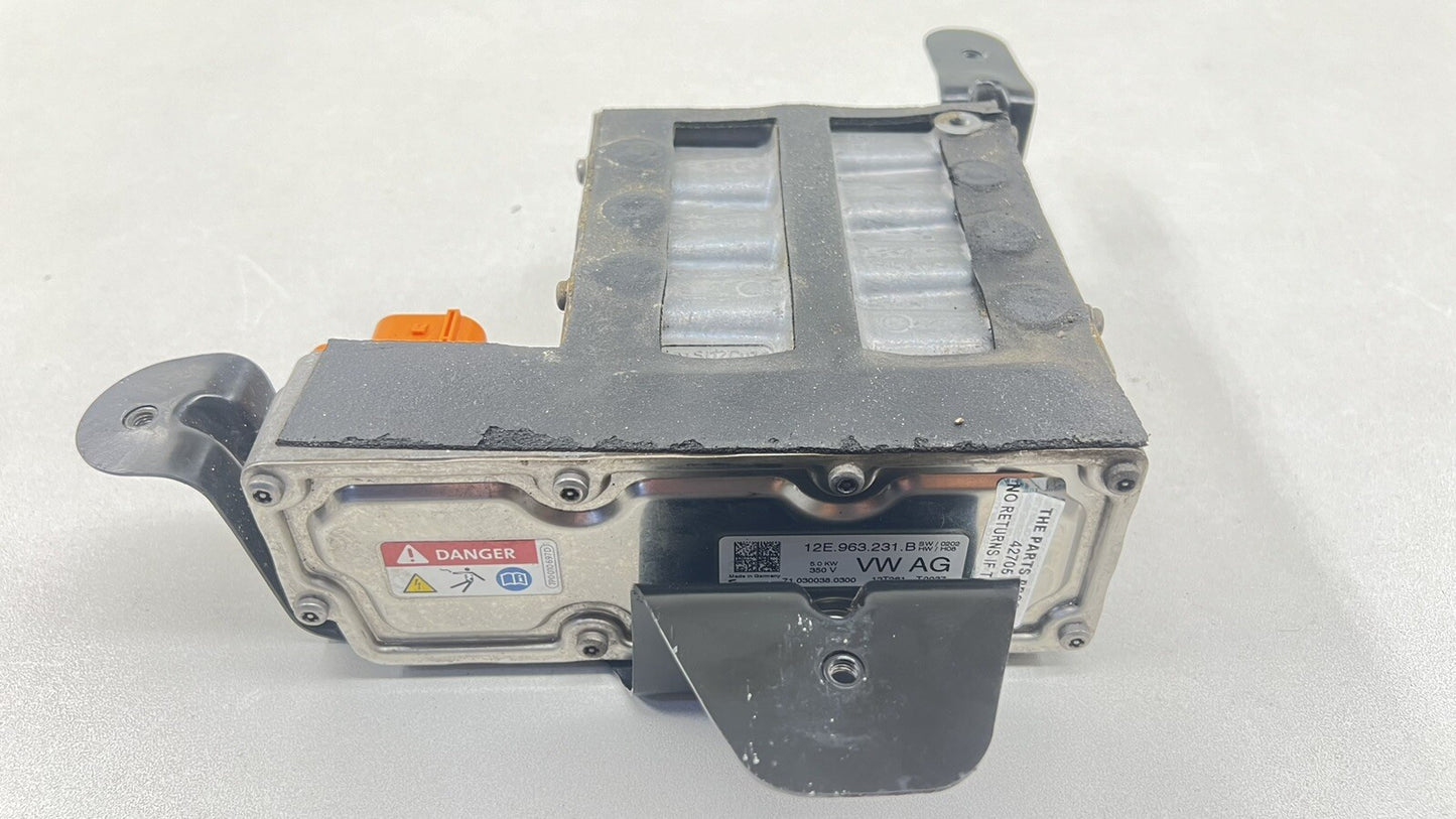 14-16 PORSCHE PANAMERA S E-HYBRID DRIVE MOTOR INVERTER COOLER HEAT EXCHANGER OEM