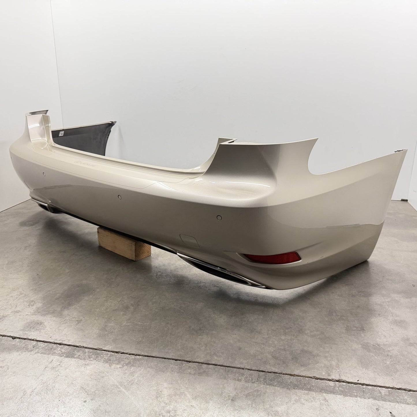 2013-2017 Lexus LS460 Rear Bumper Cover Complete W/ Parking Sensors OEM