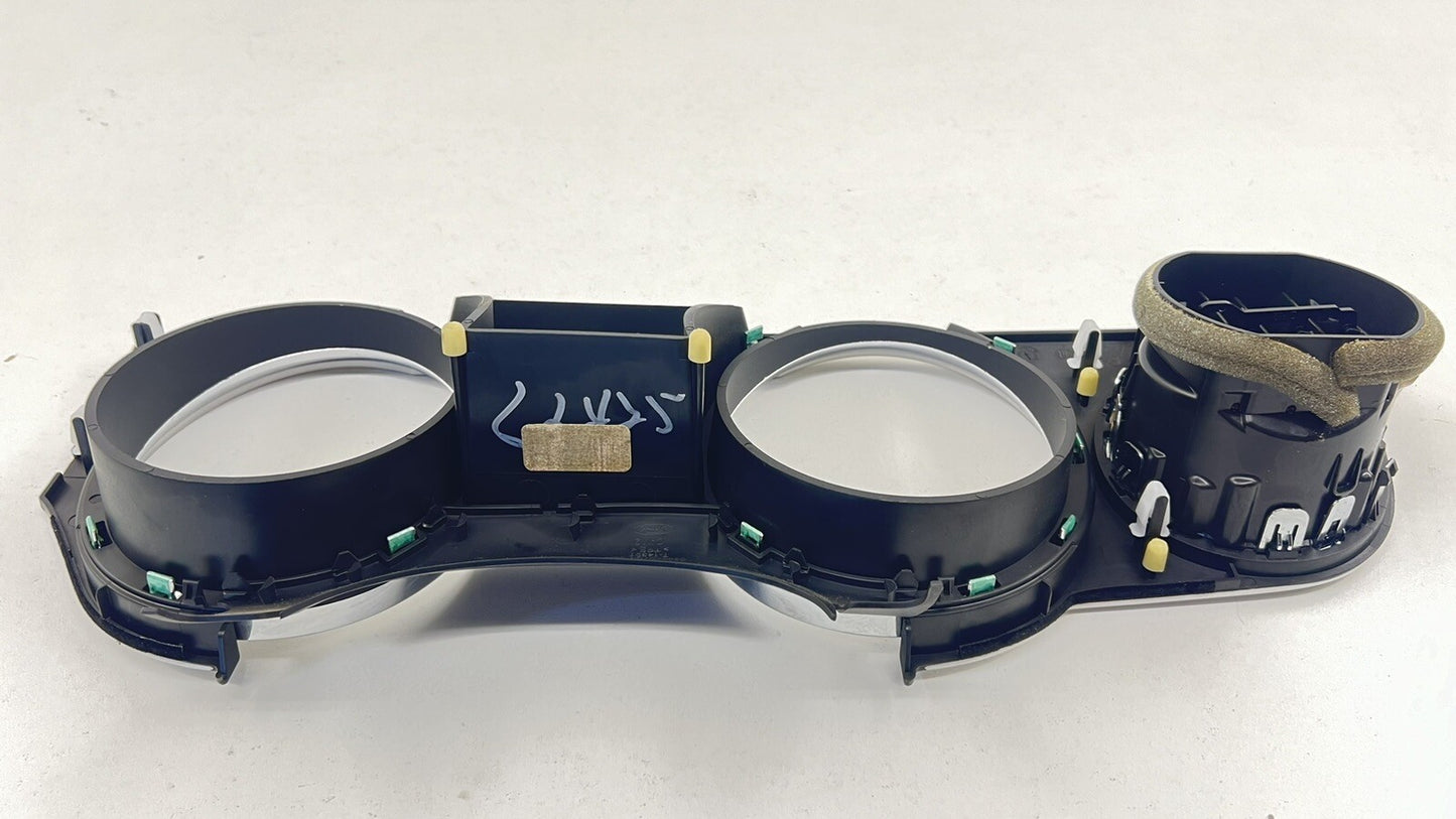 11-14 FORD MUSTANG GT DASHBOARD INSTRUMENT CLUSTER COVER TRIM WITH AIR VENTS OEM