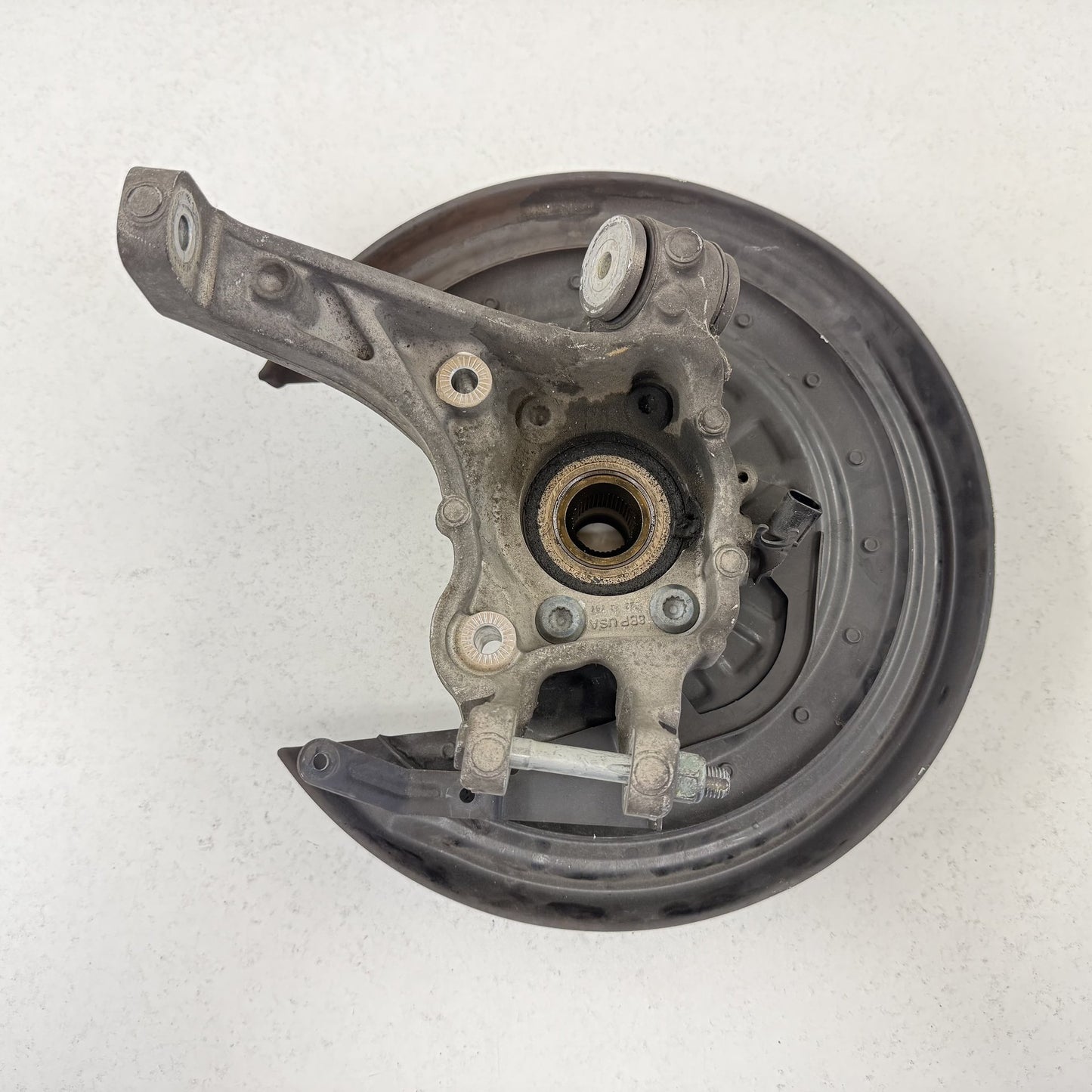 14-18 Bentley Flying Spur Right Rear Knuckle Hub Control Arm Suspension Set OEM