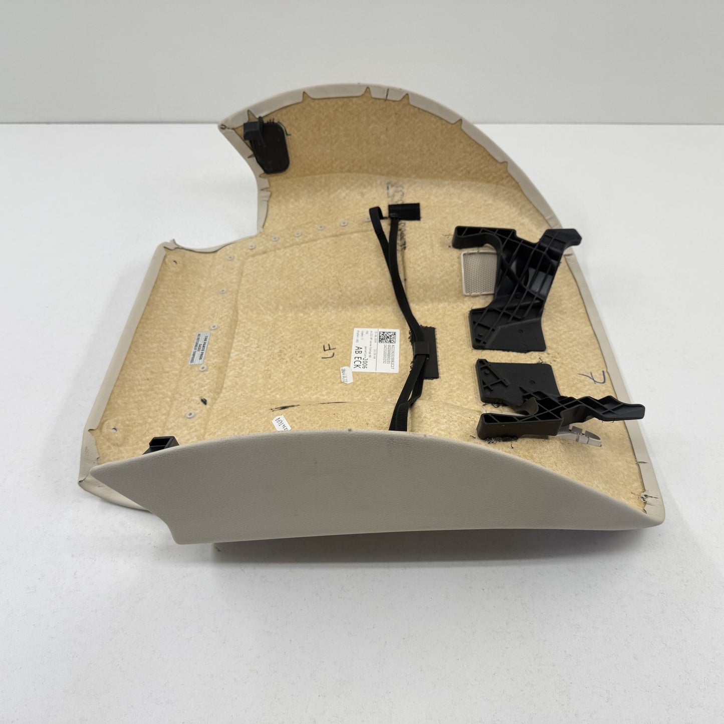 2014-2020 Mercedes-Benz S550 W222 Left Front Seat Back Cover Trim Panel OEM