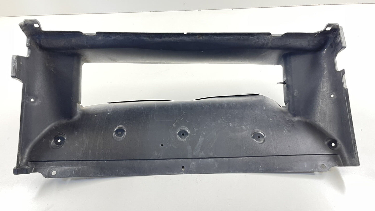 10-13 PORSCHE PANAMERA FRONT RADIATOR FAN SHROUD AIR SUCTION VENT COVER TRIM OEM