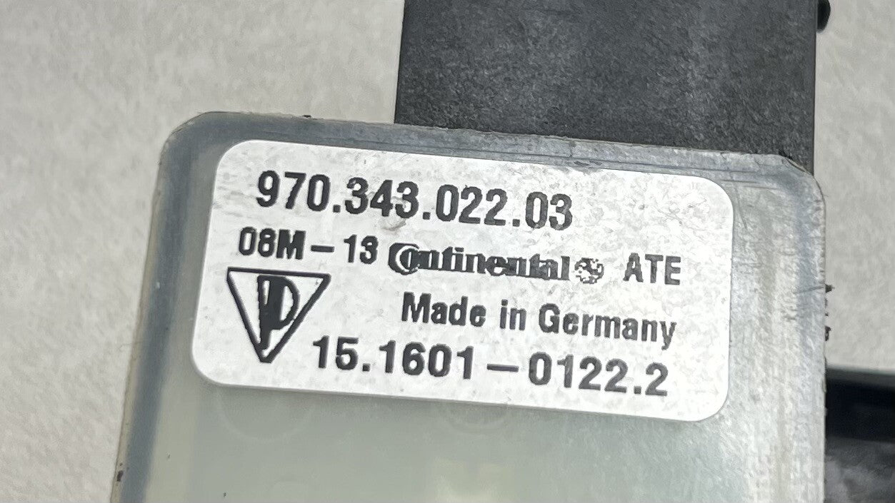 10-16 PORSCHE PANAMERA RIGHT FRONT HEADLIGHT HEIGHT SUSPENSION LEVEL SENSOR OEM