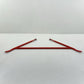 22-26 Hyundai Elantra N Rear Trunk 4 Point Chassis Brace Bar Red Factory OEM
