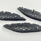 14-22 MASERATI GHIBLI RIGHT FRONT FENDER AIR VENT GRILLE COVER TRIM SET OF 3 OEM