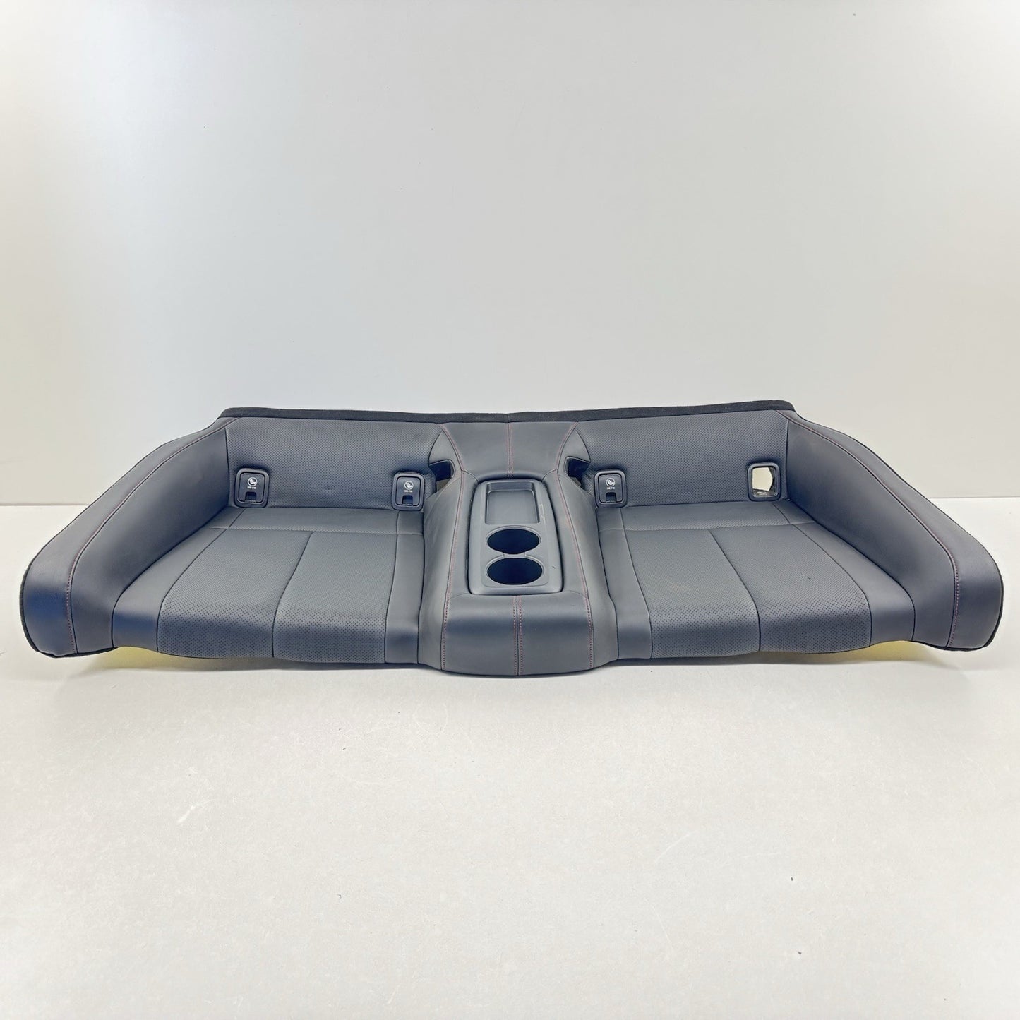 17-22 Infiniti Q60 Red Sport Rear Seat Set Upper And Lower Cushion OEM