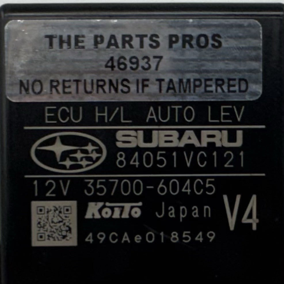 22-25 Subaru WRX Auto Headlight Leveling Level Control Module 84051VC121 OEM