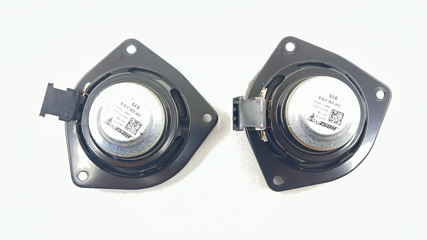 10-16 PORSCHE PANAMERA FRONT AND REAR DOOR SPEAKER TWEETER SET OEM