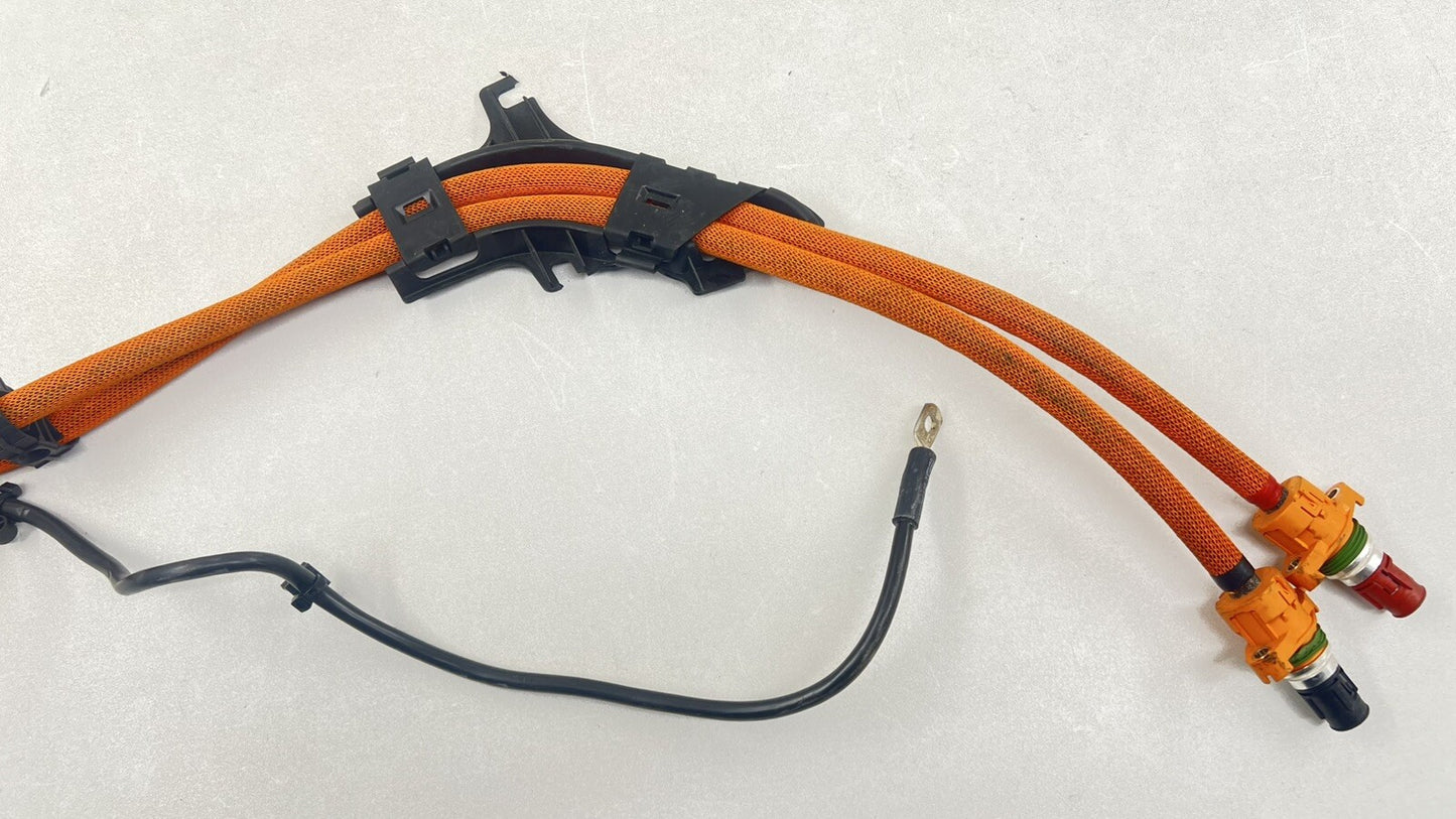 14-16 PORSCHE PANAMERA HYBRID HIGH VOLTAGE BATTERY CHARGING WIRE HARNESS OEM