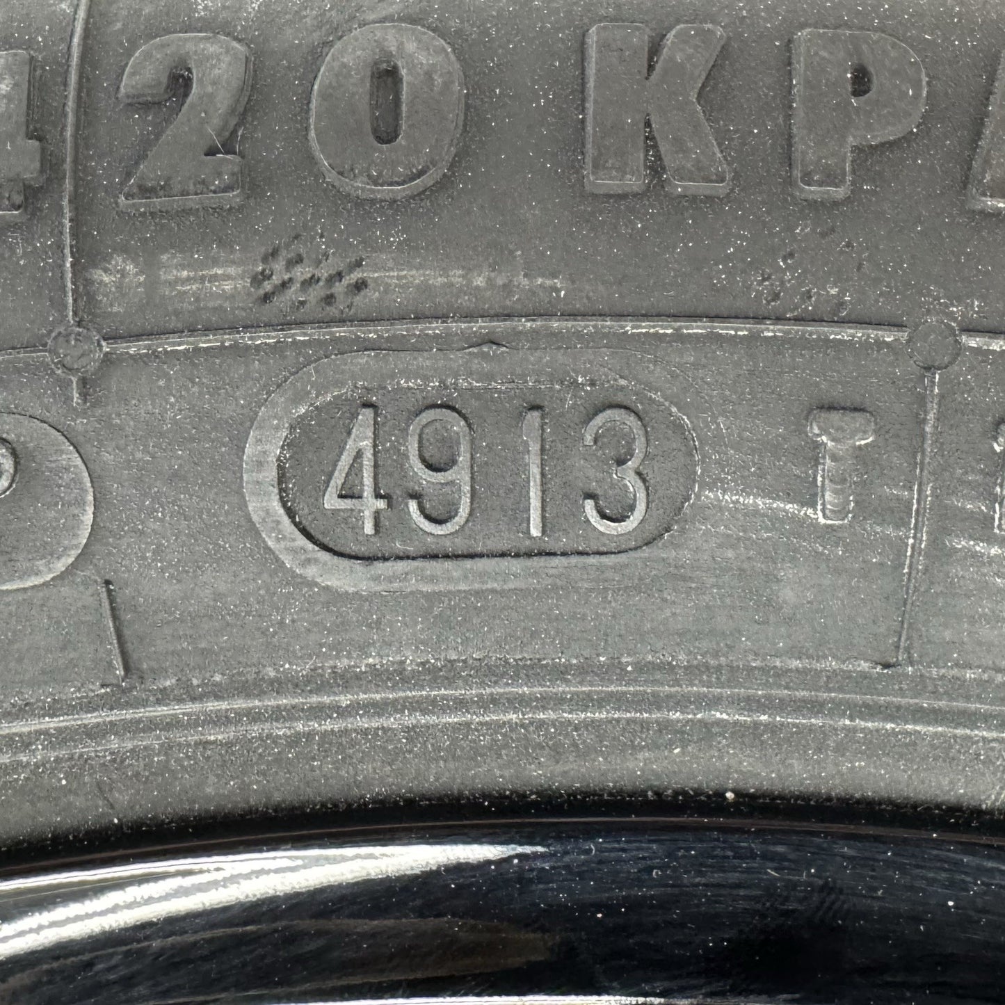 10-18 Mercedes W212 W218 CLS550 E550 Emergency Spare Tire Wheel Rim 18" OEM
