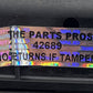 10-16 PORSCHE PANAMERA PASSENGER RIGHT FRONT EXTERIOR DOOR HANDLE ASSEMBLY OEM