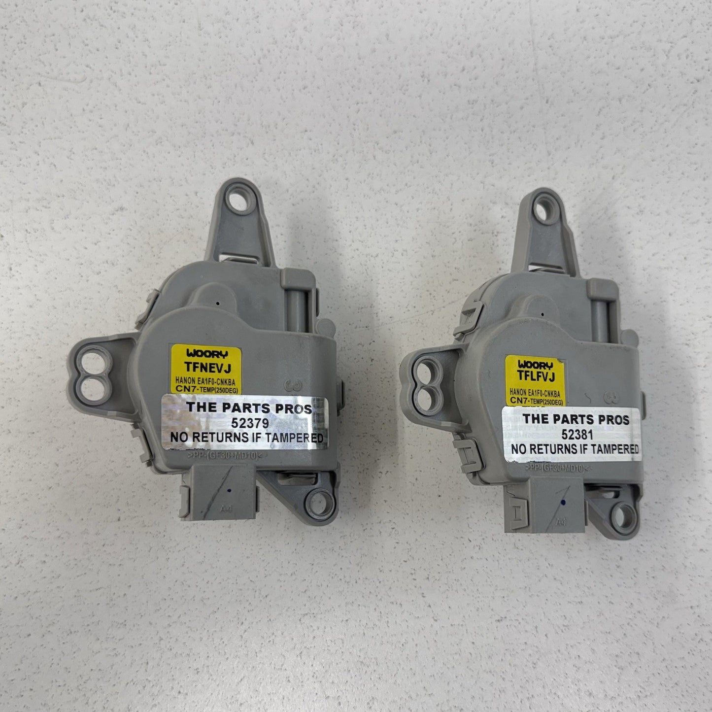 22-26 Hyundai Elantra N HVAC Box AC Flap Motor Air Mix Actuator Set OEM