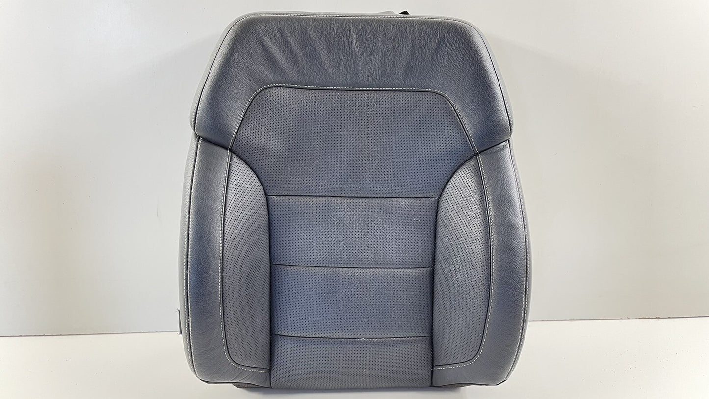 13-16 MERCEDES GL350 X166 PASSENGER RIGHT FRONT UPPER SEAT CUSHION COVER OEM