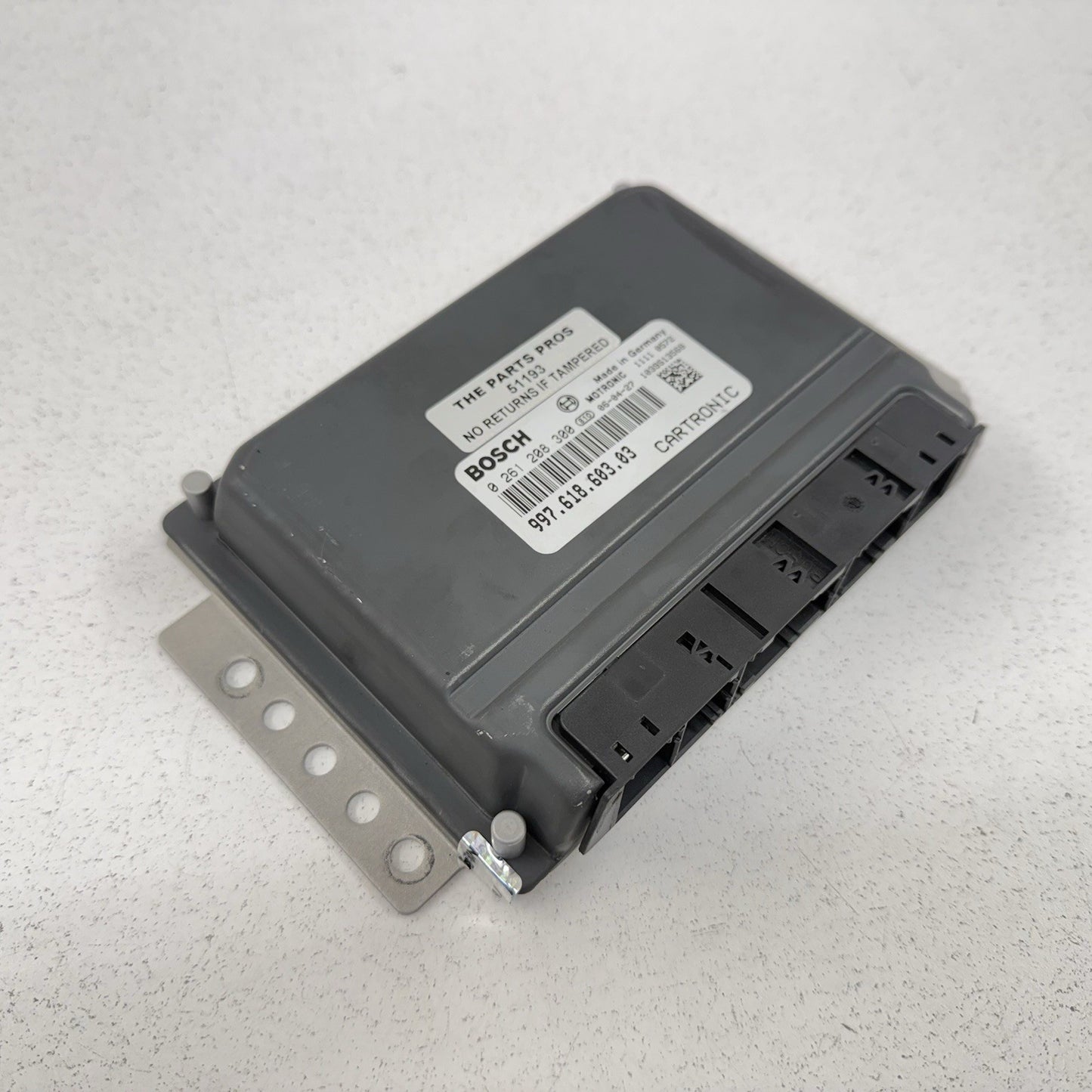 05-08 Porsche 911 Carrera 4S 3.8L Manual ECM ECU Engine Module Cartronic OEM