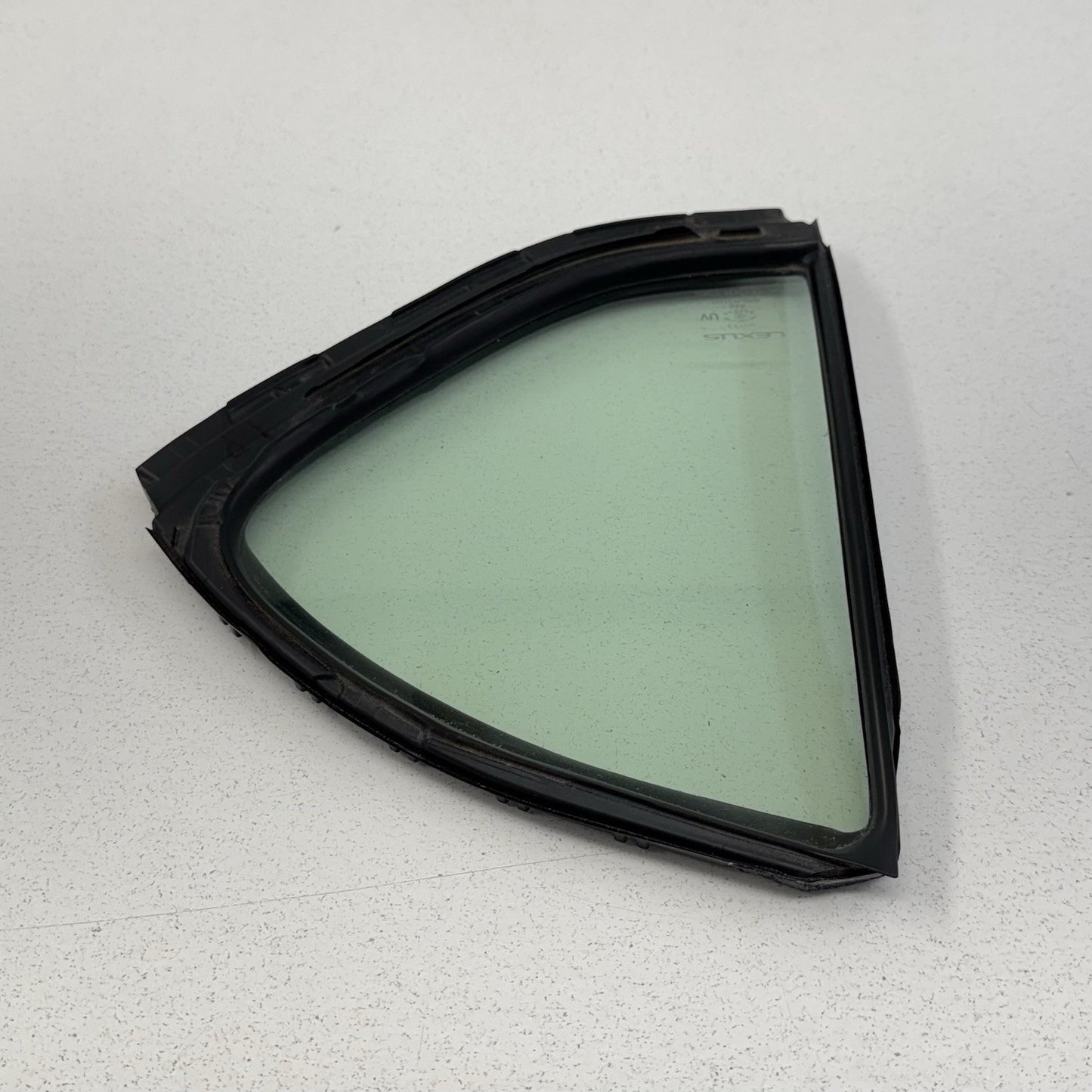 21-26 Lexus IS300 IS350 IS500 Driver Left Rear Door Corner Vent Window Glass OEM