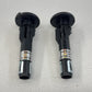 10-15 Chevrolet Camaro Right Front Headrest Seat Guide Sleeve Slot Pair OEM