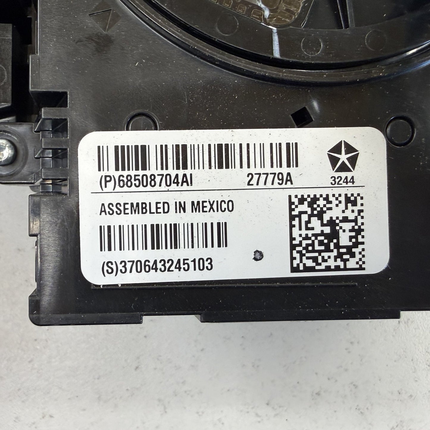 2023-2024 Ram 2500 3500 Steering Combination Switch Clockspring 68508704AI OEM