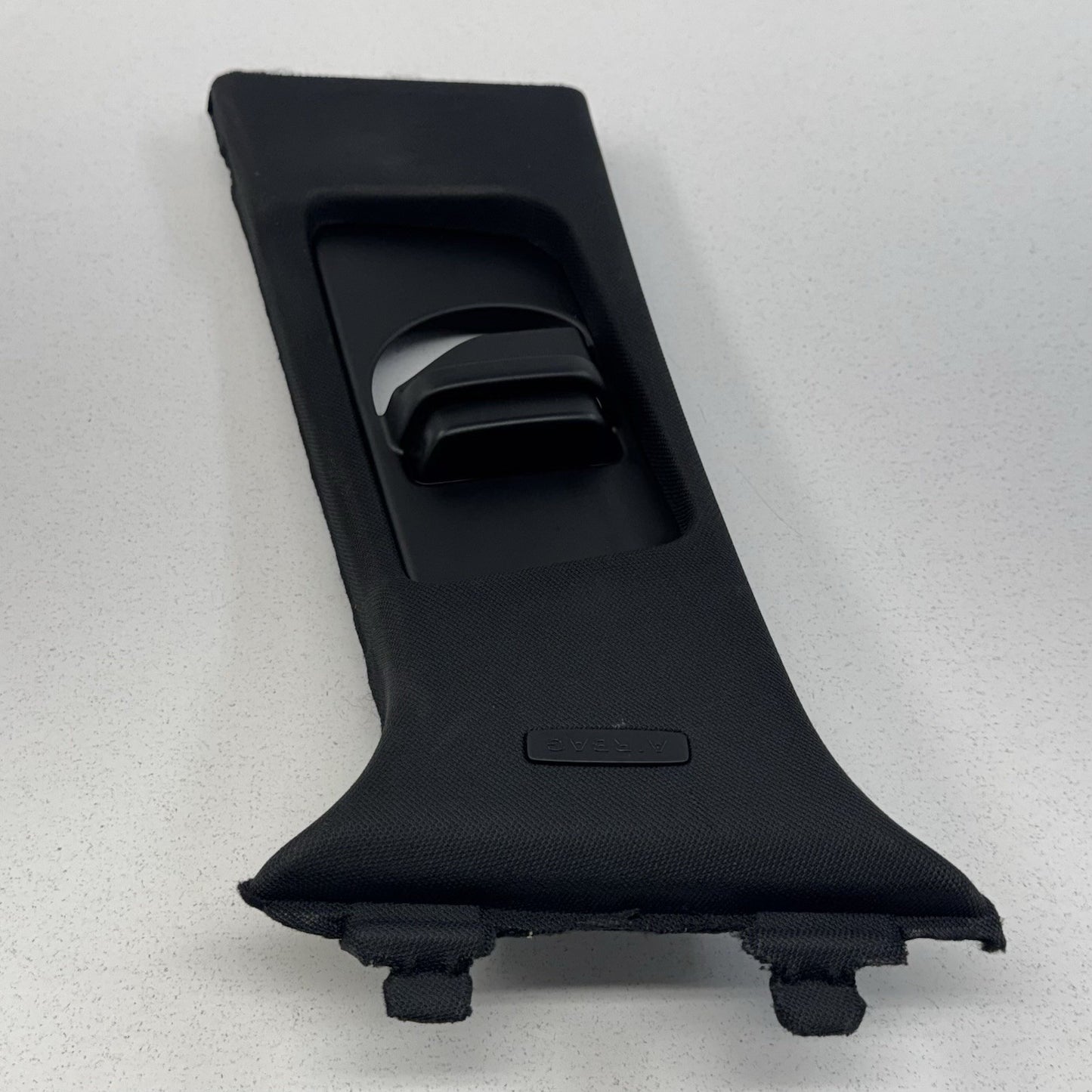 08-14 Mercedes W204 C250 Driver Left Upper B Pillar Trim Cover Black OEM