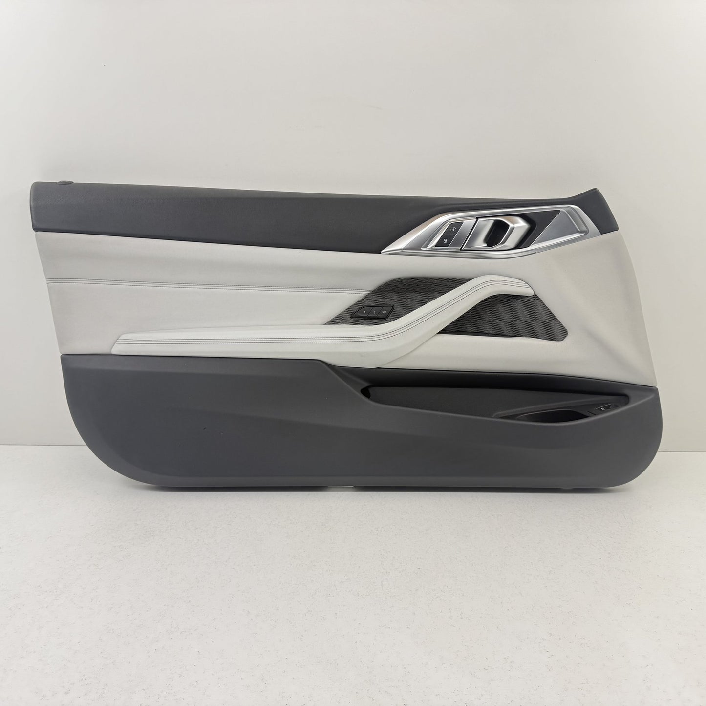 2021-2026 BMW M4 G82 Coupe Interior Door Quarter Trim Panel Set Silverstone OEM
