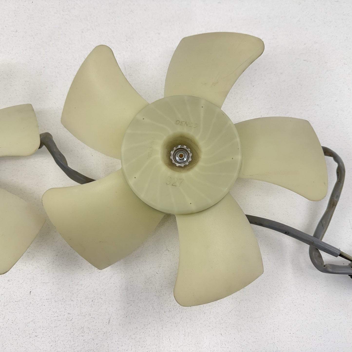 13-15 Chevrolet Camaro SS 1LE Radiator Cooling Fan Motor With Fan Blade Pair OEM