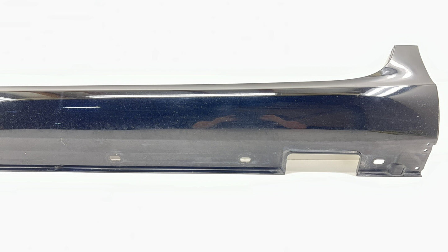 12-14 MERCEDES-BENZ CLS550 LEFT SIDE SKIRT ROCKER PANEL COVER TRIM BLACK OEM
