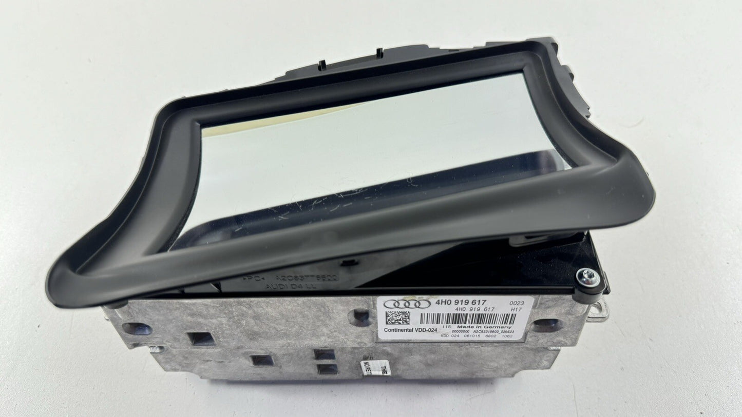 15-18 AUDI A8L FRONT WINDSHIELD HEADS UP DISPLAY PROJECTOR 4H0919617 OEM