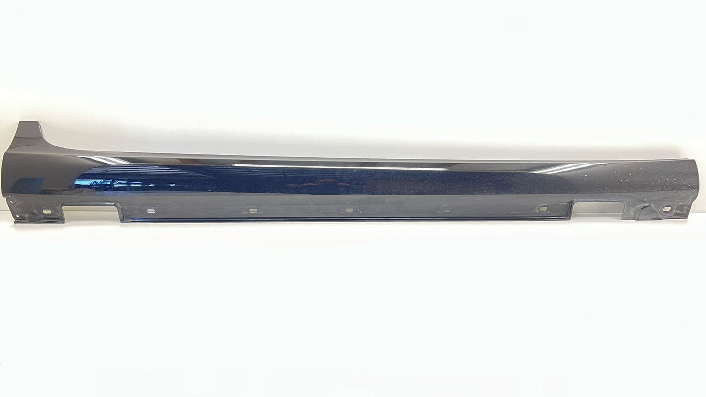12-14 MERCEDES-BENZ CLS550 RIGHT SIDE SKIRT ROCKER PANEL COVER TRIM BLACK OEM