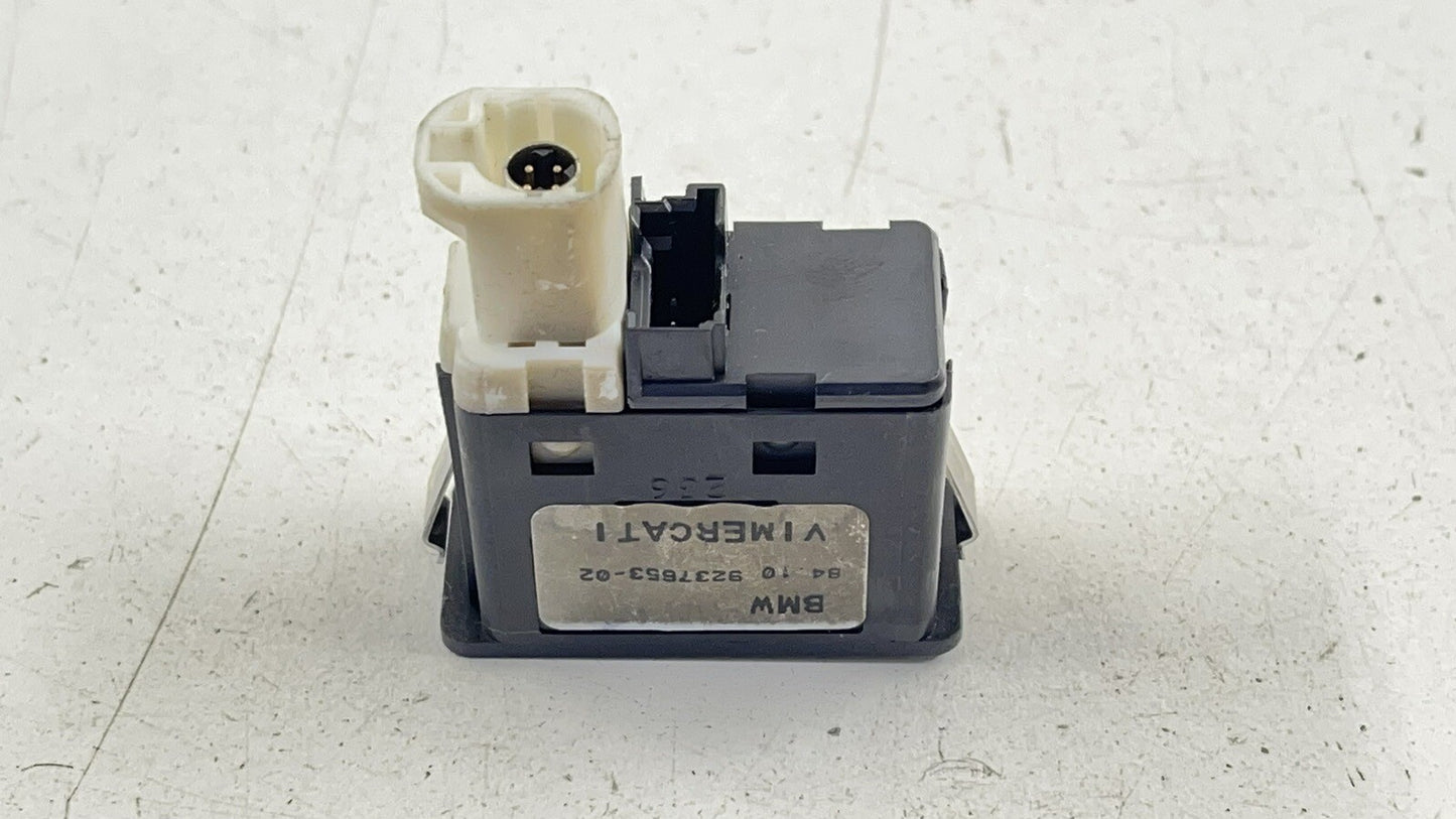 12-19 BMW M6 USB PORT AUX-IN INPUT JACK MODULE 9237653 OEM