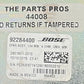 14-17 CHEVY SS SEDAN REAR DOOR SPEAKER TWEETER 92284400 OEM