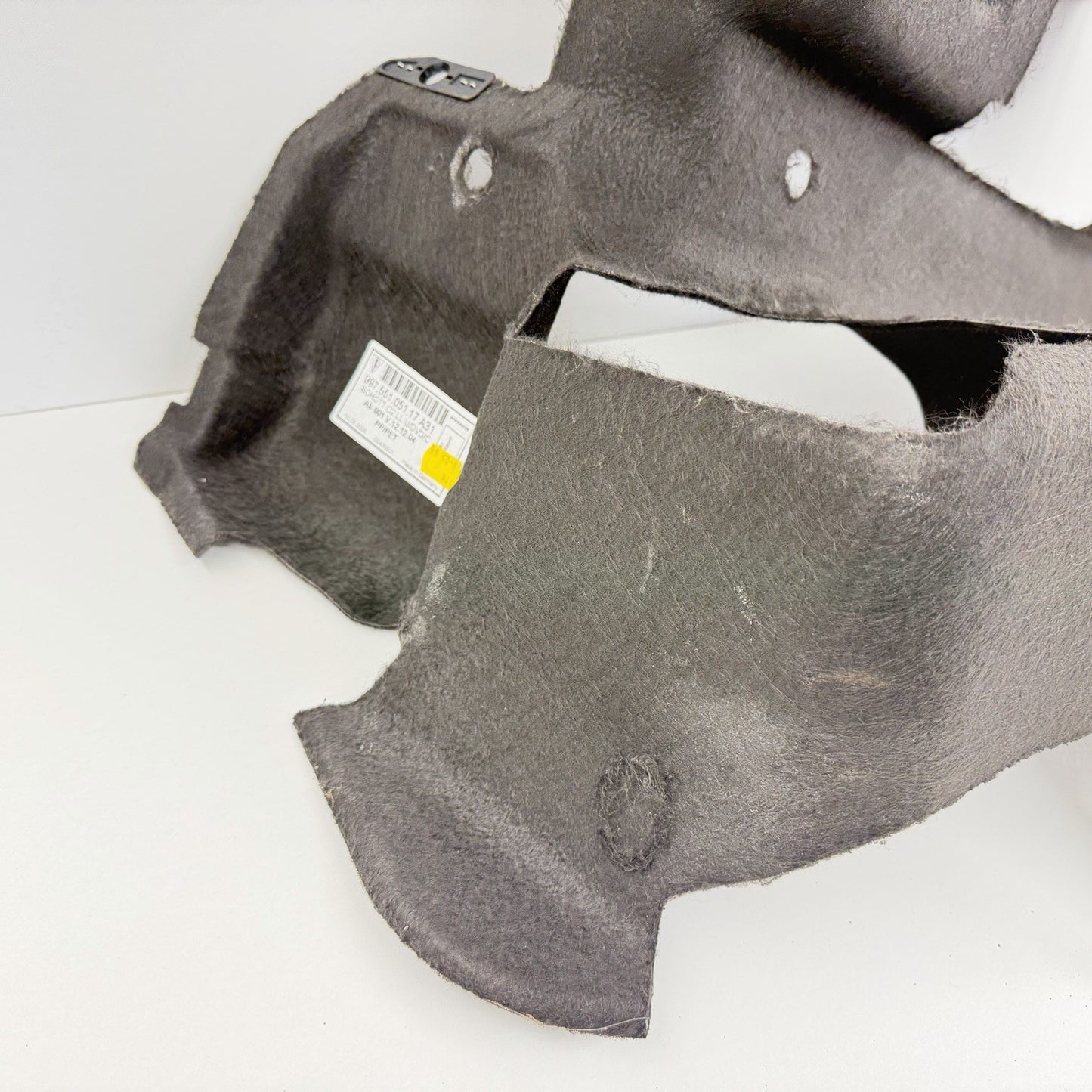 05-12 Porsche Boxster Cayman 987 Front Trunk Carpet Trim Set OEM