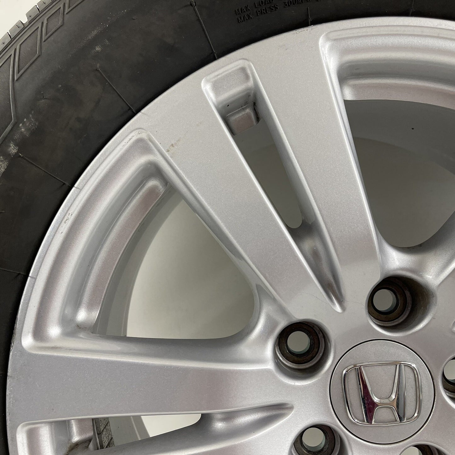 16-20 HONDA PILOT WHEEL RIM W/ TIRE 18x8 +55 OFFSET FACTORY OEM