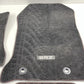 22-23 SUBARU BRZ LEFT RIGHT FRONT REAR CARPET FLOOR MAT BLACK SET OEM