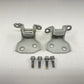 13-20 Subaru BRZ 86 FR-S Driver Left Door Hinge Pair Upper & Lower W/ Bolts OEM