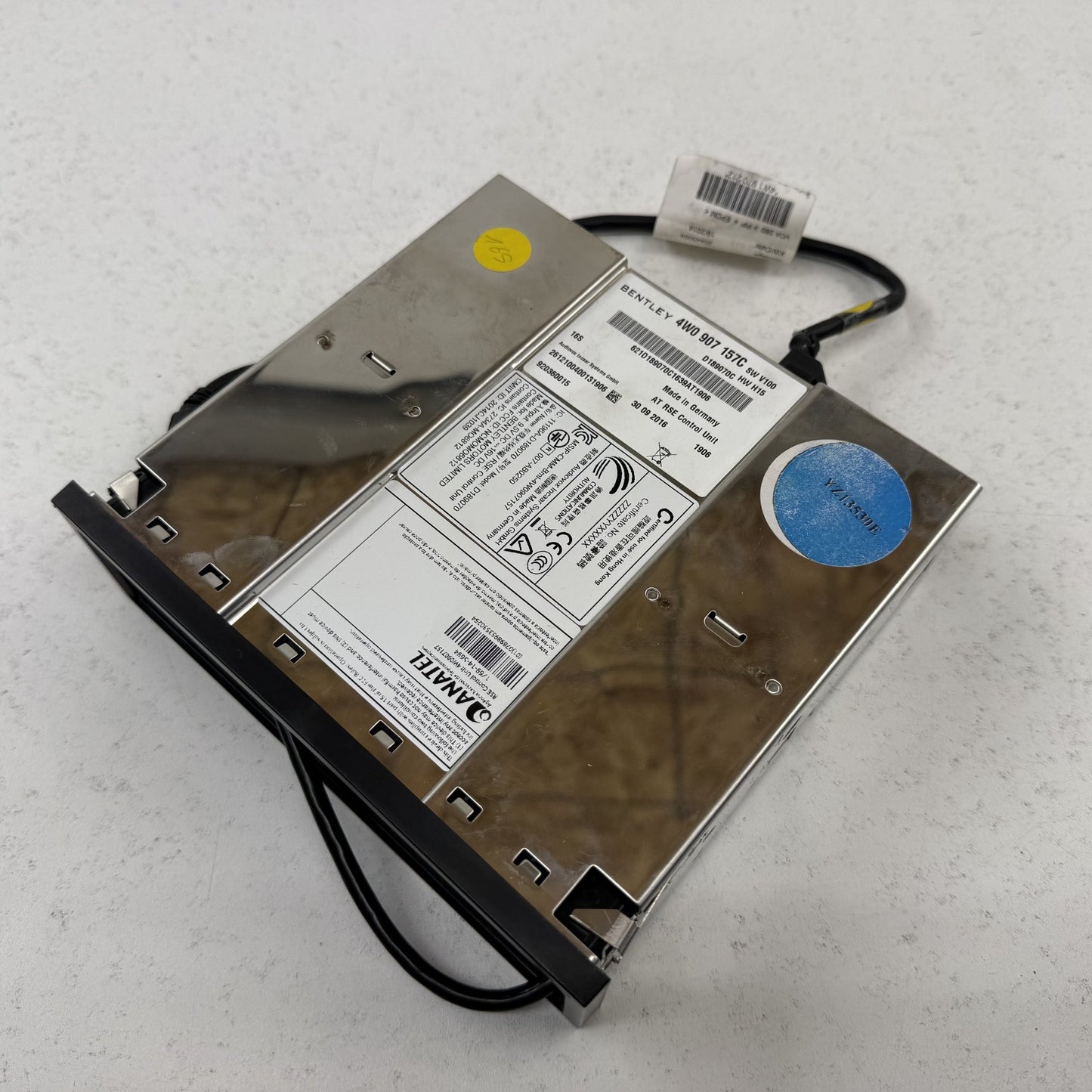 14-18 Bentley Flying Spur Rear Seat Entertainment Multimedia Control Module OEM