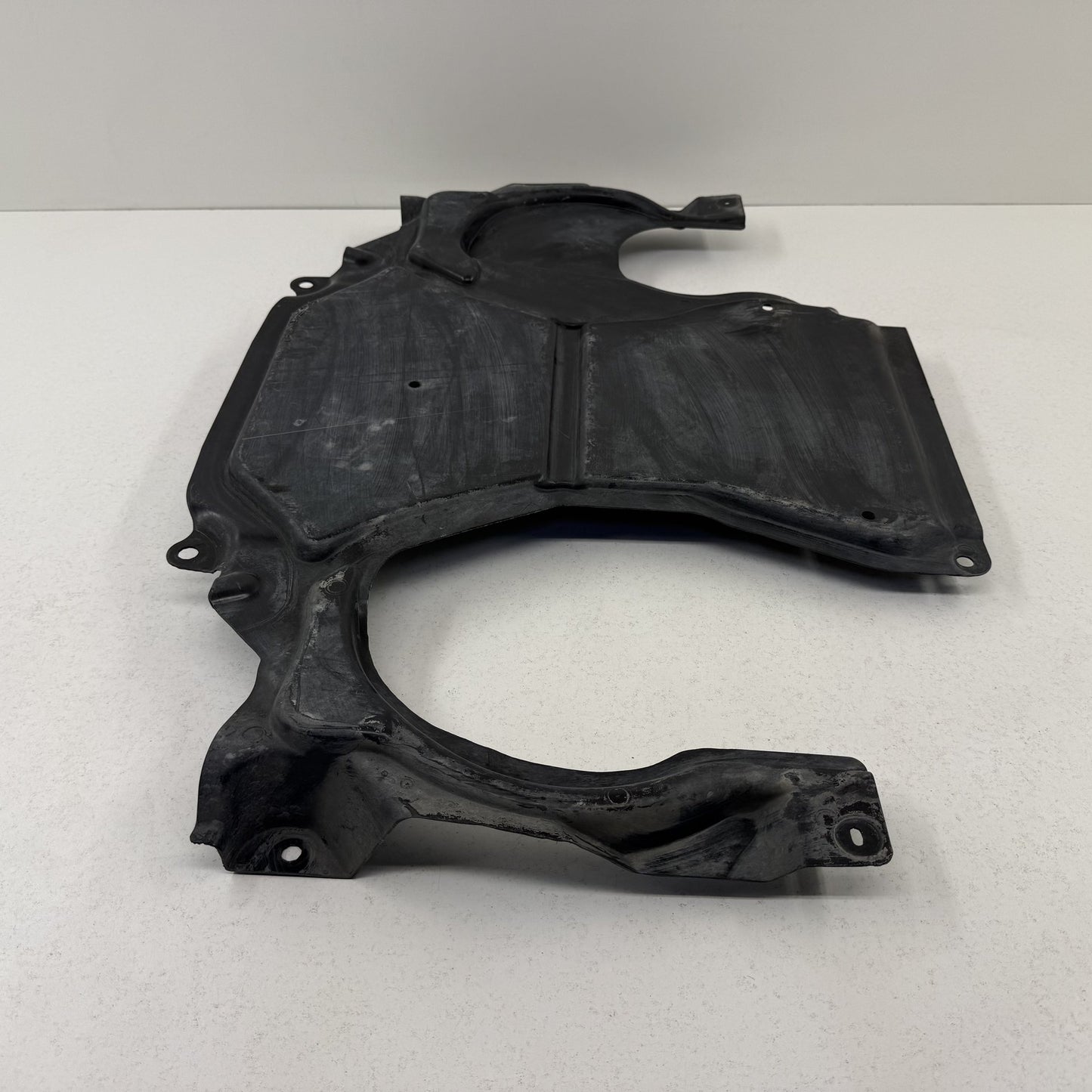 2008-2014 Mercedes C250 W204 Under Engine Splash Guard Shield Panel Pair OEM