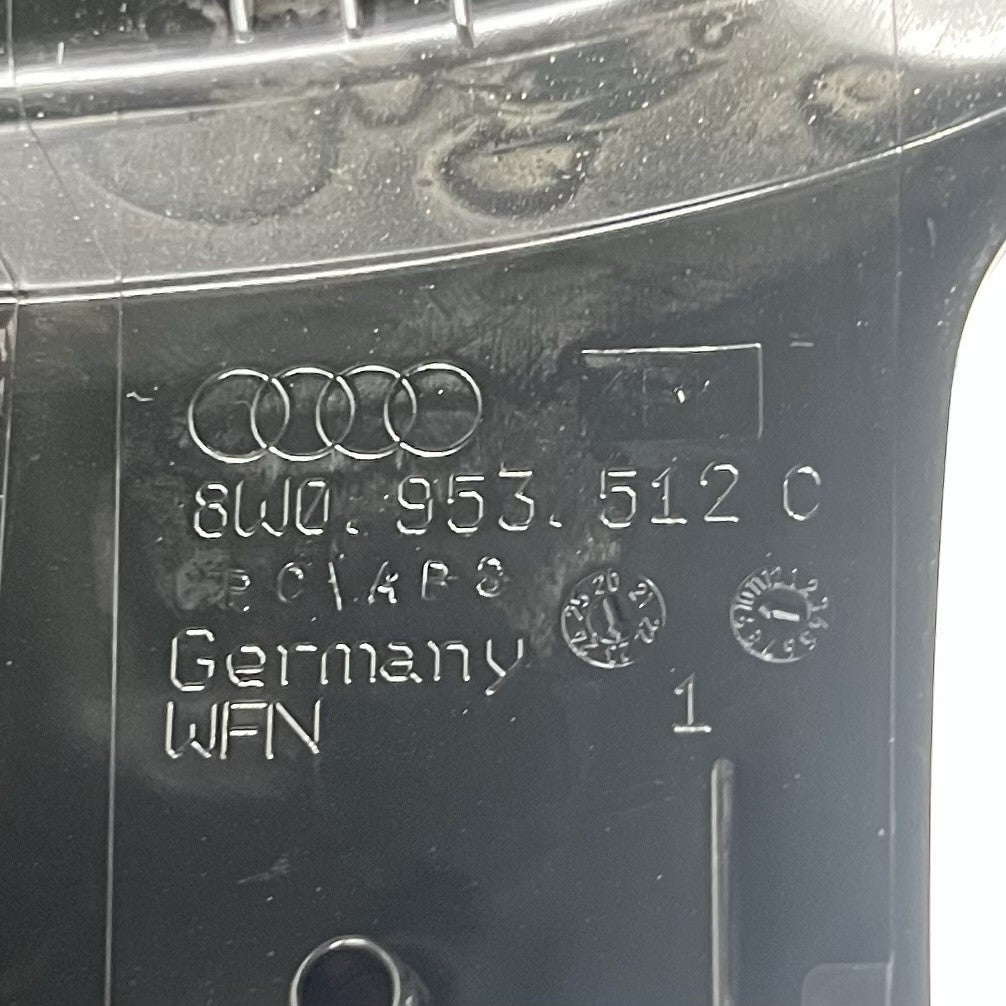 21-24 AUDI A4 S4 STEERING COLUMN SHROUD COVER SURROUND PANEL TRIM 8W0953512C OEM