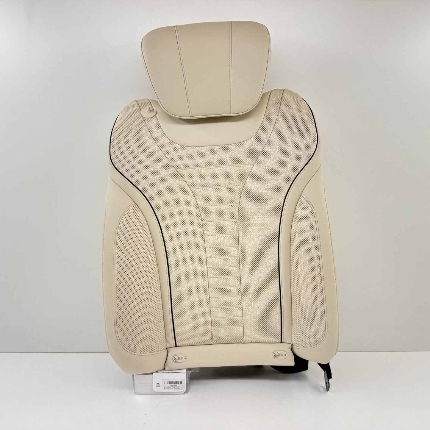 2014-2017 Mercedes-Benz S550 W222 Right Rear Power Seat Upper Cushion Beige OEM