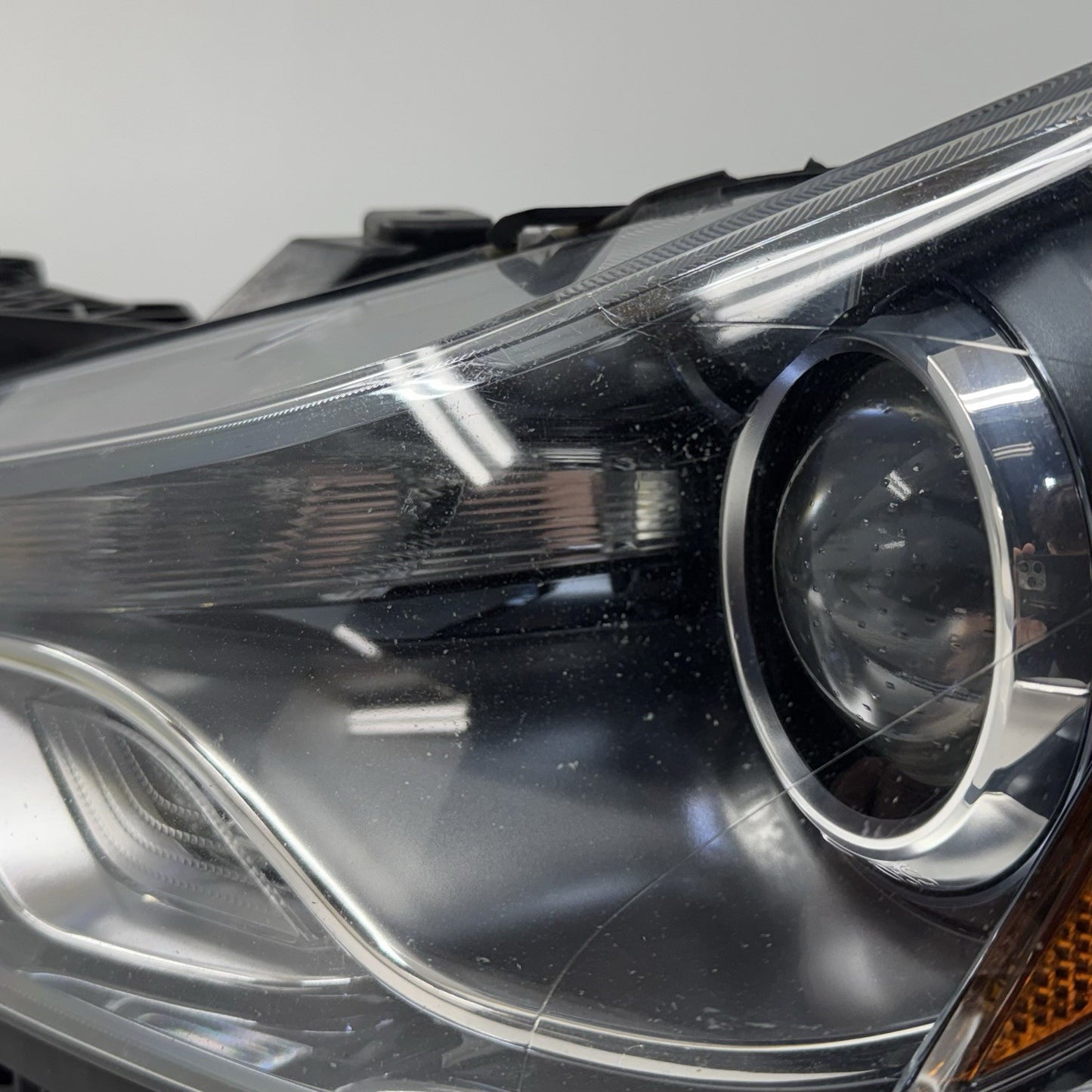 14-20 Maserati Ghibli Left Front Headlight Head Light Lamp Non AFS Adaptive OEM