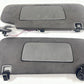 22-24 CADILLAC CT4 V BLACKWING LEFT & RIGHT SUNVISOR SUN VISOR PAIR SUEDE OEM