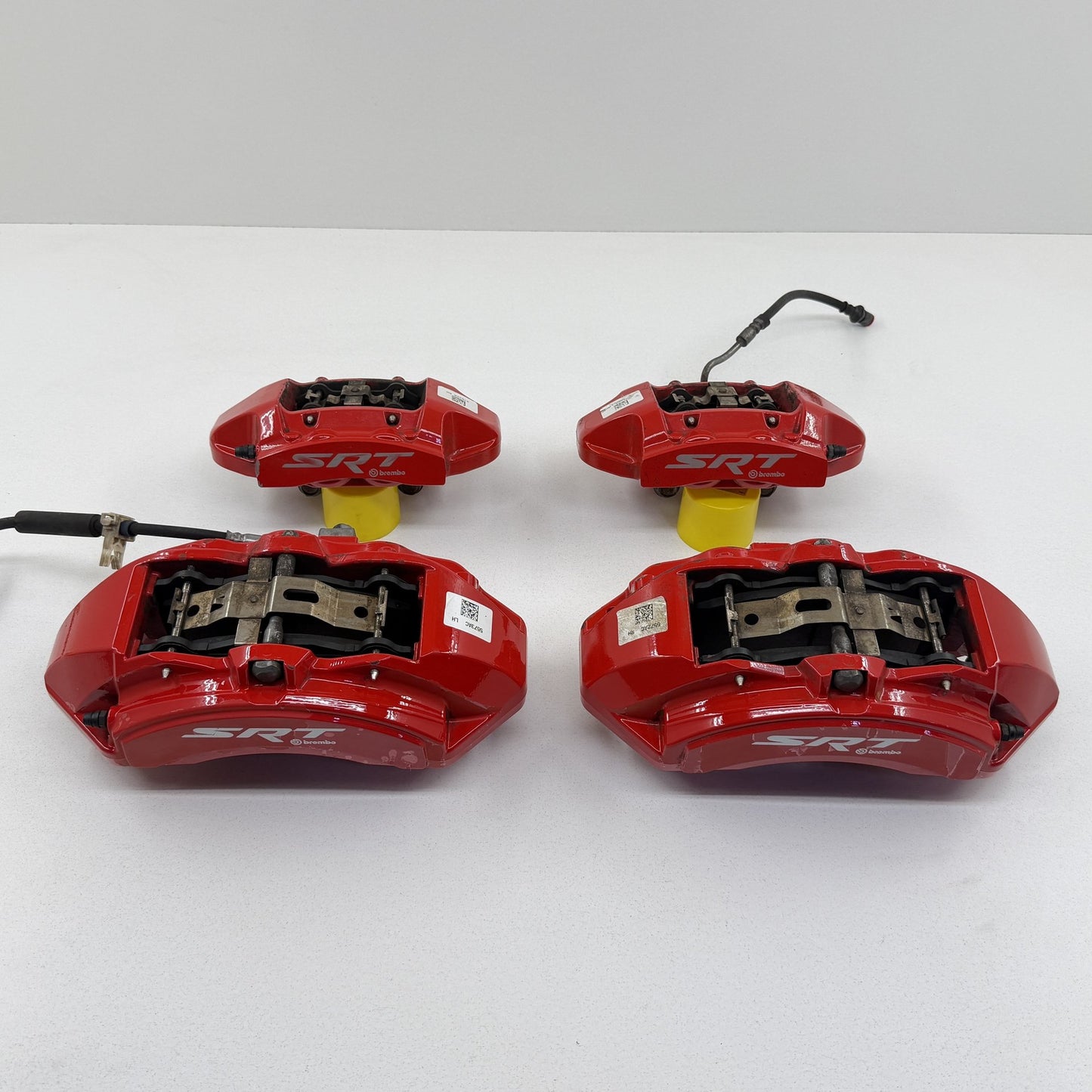 2021-2026 Dodge Durango SRT 392 6 Piston Red Brembo Brake Caliper Set OEM