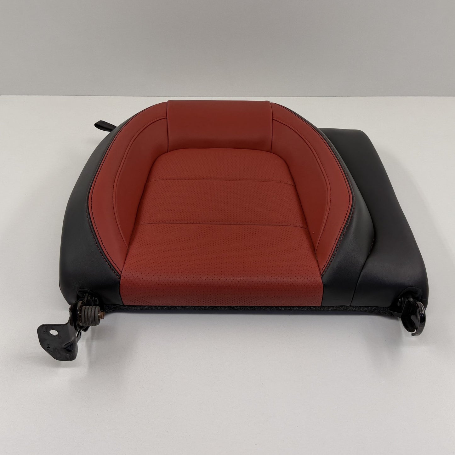 2015-2023 Ford Mustang GT Coupe Rear Seat Set Upper Lower Cushion Red Line OEM