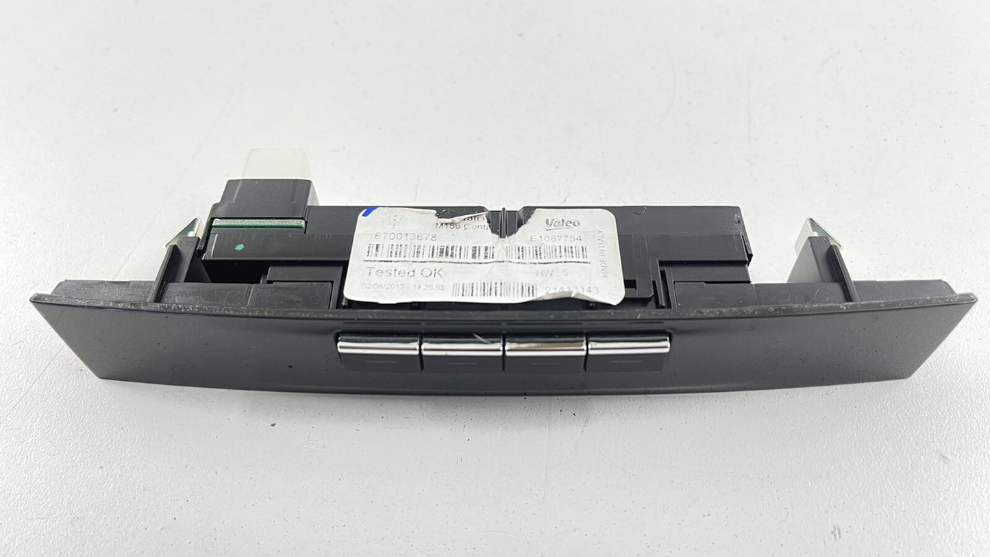 14-17 MASERATI QUATTROPORTE REAR HEATED SEAT SUN SHADE ROLLER BLIND SWITCH OEM