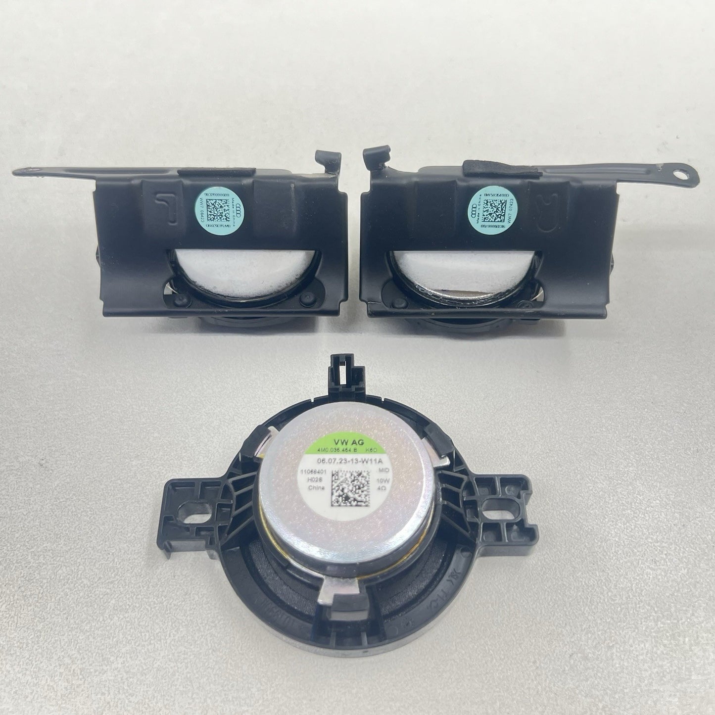 17-24 AUDI A4 S4 BANG & OLUFSEN B&O AUDIO SPEAKER TWEETER WOOFER SET OEM