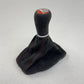 17-24 Chevrolet Camaro ZL1 1LE Torch Red Manual Shift Knob W/ Boot Alcantara OEM