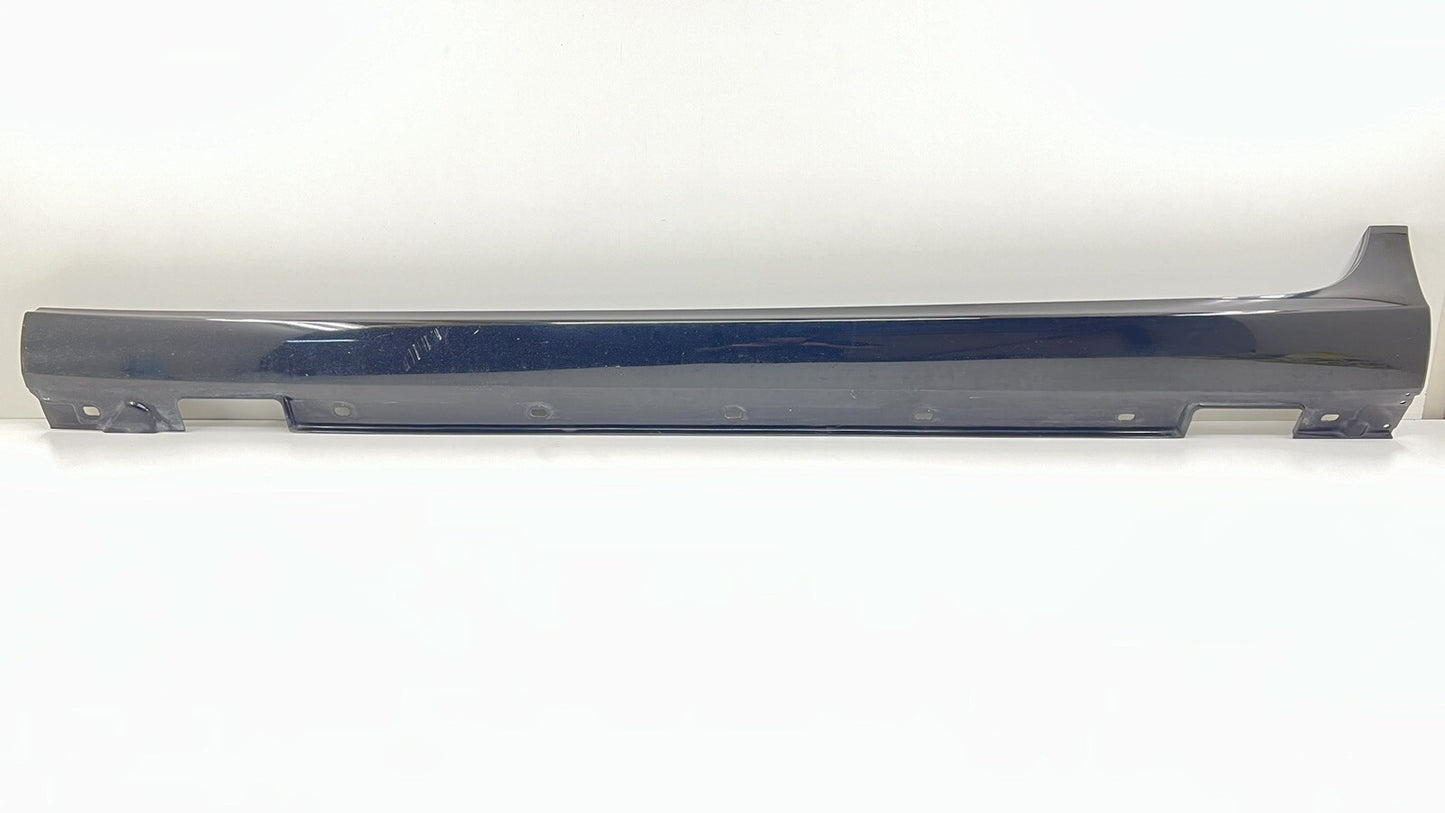 12-14 MERCEDES-BENZ CLS550 LEFT SIDE SKIRT ROCKER PANEL COVER TRIM BLACK OEM