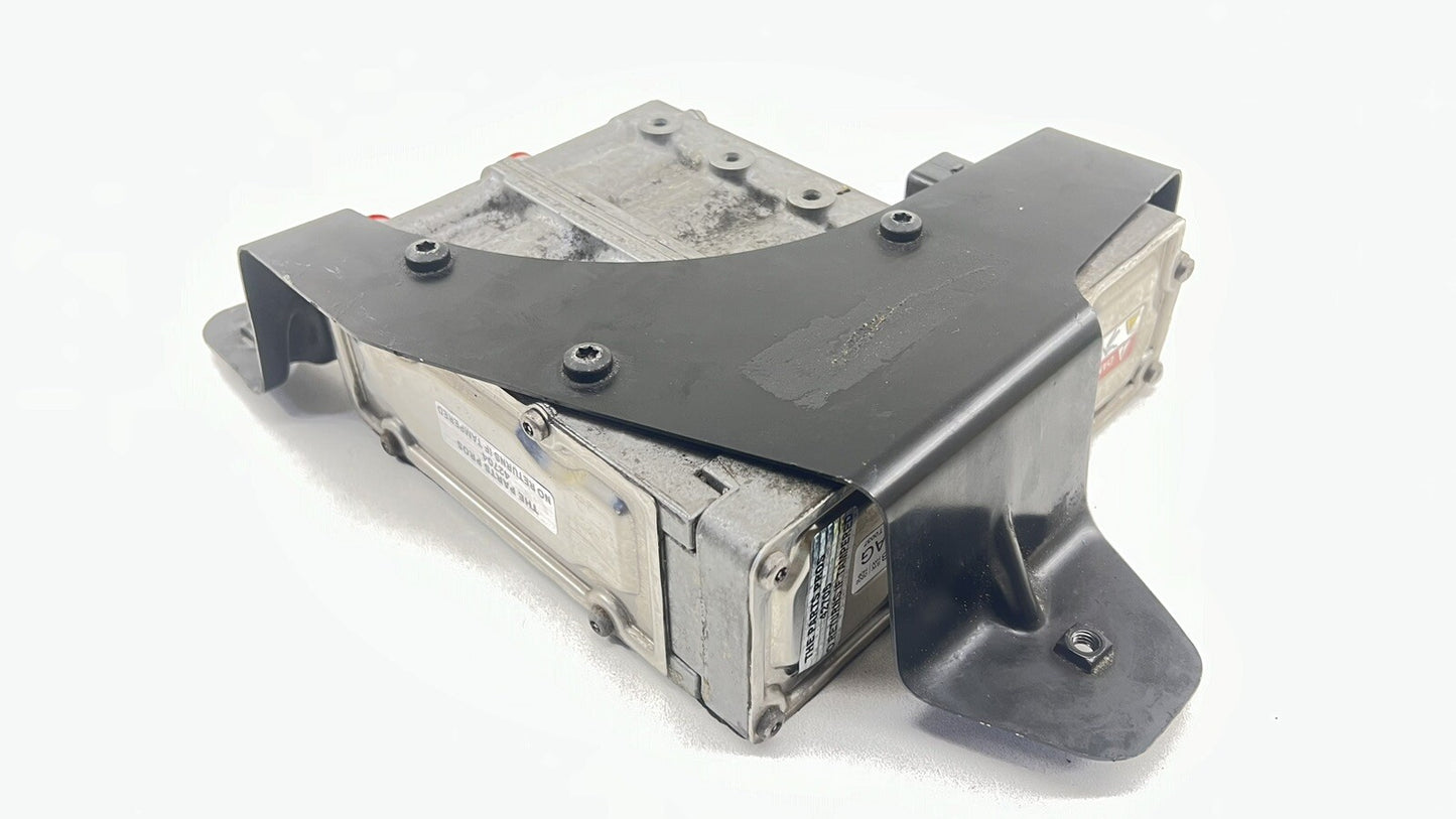 14-16 PORSCHE PANAMERA S E-HYBRID DRIVE MOTOR INVERTER COOLER HEAT EXCHANGER OEM